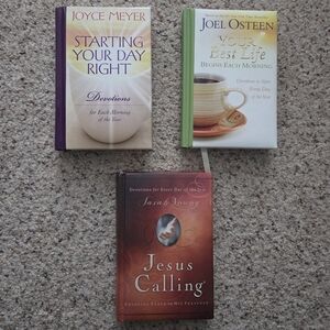 3 Devotion Books Starting Your Day Right Your Best Life Jesus Calling